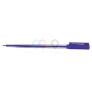 Guľôčkové pero Micron Medium, neklikacie, priemer hrotu: 1,0 mm, modré