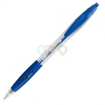 Klikacie guľôčkové pero BIC Atlantis, modré, 36 ks