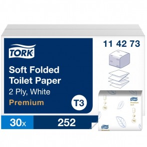 Tork Folded toaletný papier Premium, 30 ks