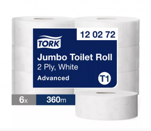 Tork Jumbo toaletný papier v kotúči Advanced, 6 ks