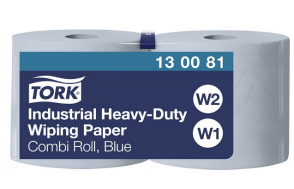 Tork Heavy-Duty priemyselná papierová utierka, 350 útržkov, 119 m, 2 ks