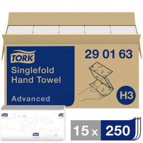 Tork Singlefold papierové utierky Advanced, 15 ks