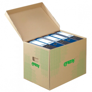 Archivačné úložné krabice Emba, 42,5 x 33 x 30 cm, balenie 10 ks