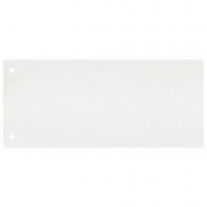 Rozdeľovač kartónový 1/3 Bene, 100 × 240 mm, biely, balenie 100 kusov