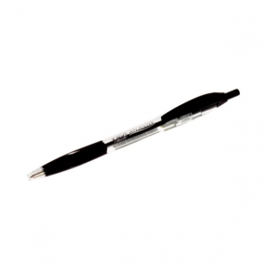 Klikacie guľôčkové pero BIC Atlantis, čierne, 36 ks