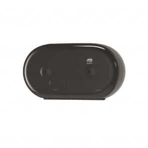 Tork SmartOne® Twin Mini zásobník na toaletný papier, čierny